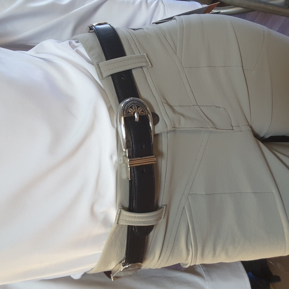 Brighton reversible red and black belt